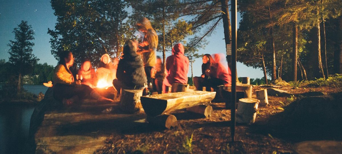 Illustrative landscape photography — not an image of the actual campsite